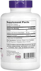 21st Century Super Collagen Plus Vitamin C - 6000mg - 180 Tablets - Skin, Hair & Nails